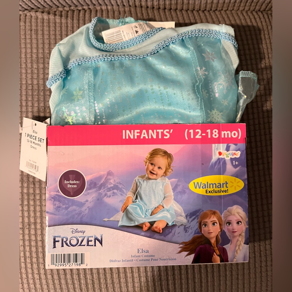 Disney Frozen Infant Dress in‎ Light Blue